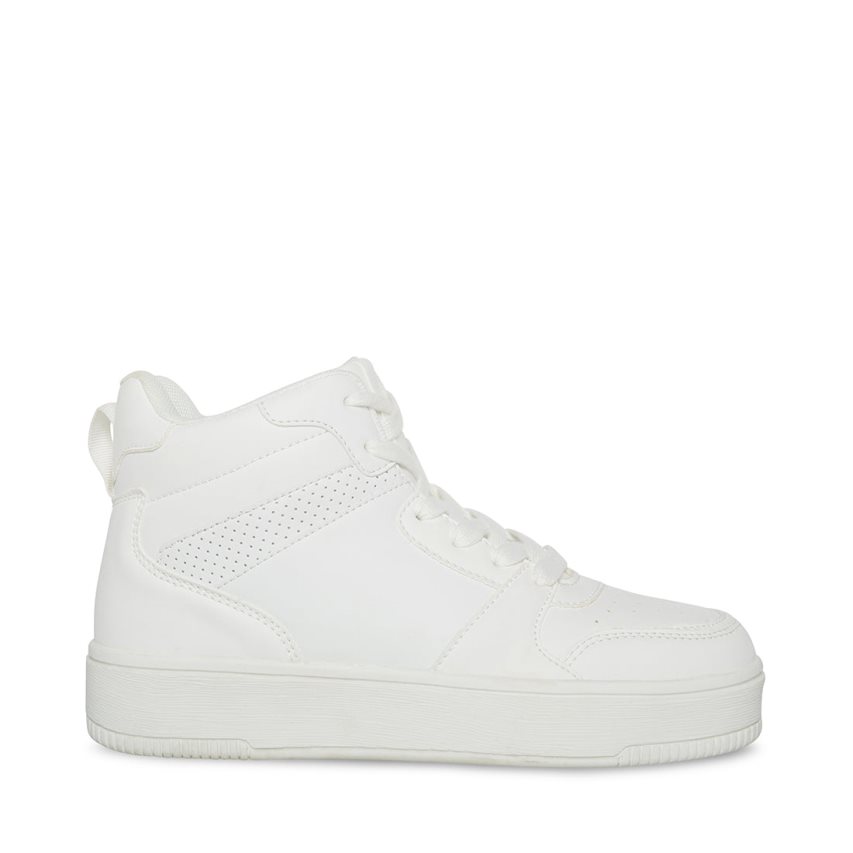 White Steve Madden Scott Women\'s Sneakers | PH 6415BXI